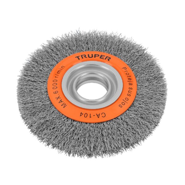TRUPER GRATA CIRCULAR CARDADO LISO 6" X 3/4" 11520
