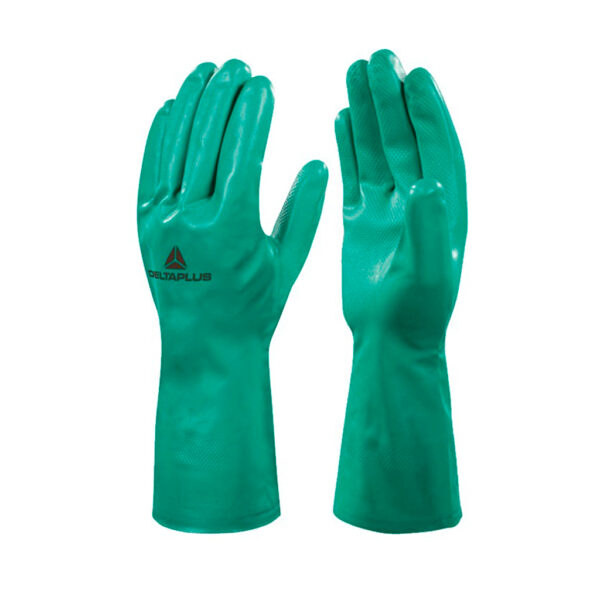 DELTA GUANTES NITREX VE801 NITRILO FLOCADO DE ALGODÓN 33CM TALLA 9