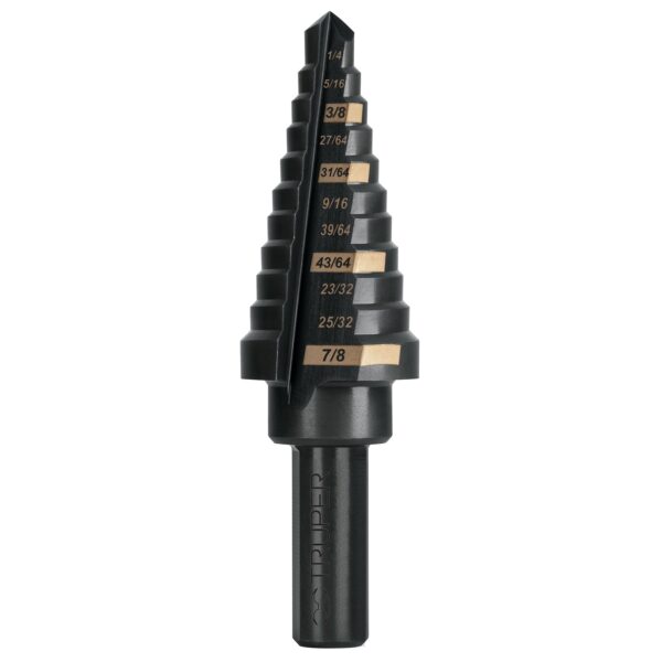 TRUPER BROCA ESCALONADA E-11 L78MM 3/8" RP 1/4" - 7/8"
