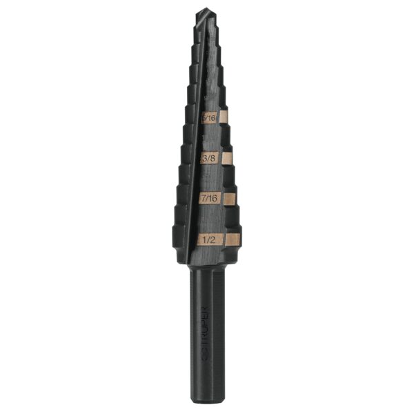 TRUPER BROCA ESCALONADA E-13 L77MM 1/4" RP 1/8" - 1/2"